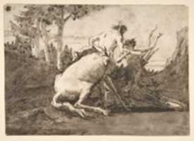Free download Centaur with a Young Satyr free photo or picture to be edited with GIMP online image editor