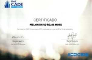 Free download Certificado CADE Universitario free photo or picture to be edited with GIMP online image editor