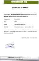 Free download Certificado de Trabajo free photo or picture to be edited with GIMP online image editor