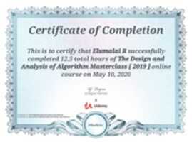 Free download Certificate Design And Analysis Of Algorithm free photo or picture to be edited with GIMP online image editor
