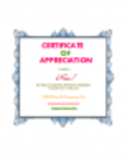 Free download Certificate of Appreciation Template Microsoft Word, Excel or Powerpoint template free to be edited with LibreOffice online or OpenOffice Desktop online