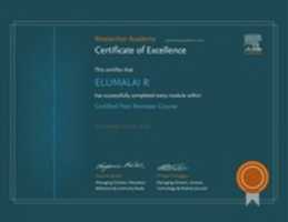 ดาวน์โหลด Certified-peer-reviewer-course-certificate ฟรี ภาพถ่ายหรือรูปภาพที่จะแก้ไขด้วยโปรแกรมแก้ไขรูปภาพออนไลน์ GIMP