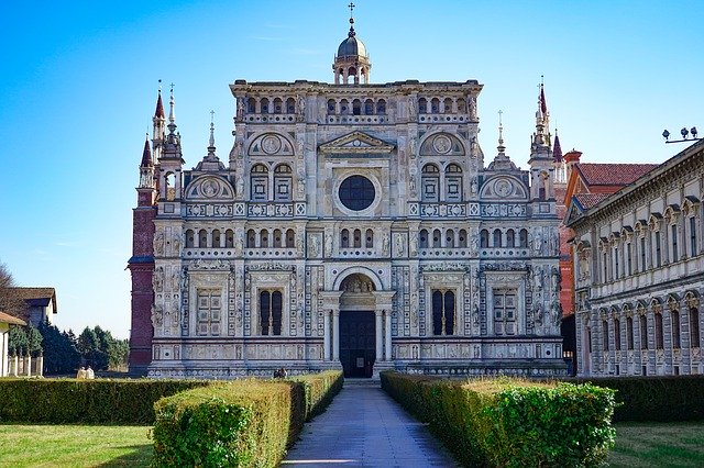 Free download certosa di pavia charterhouse pavia free picture to be edited with GIMP free online image editor