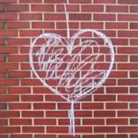 Free download Chalk Heart free photo or picture to be edited with GIMP online image editor