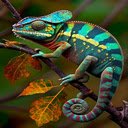 Chameleon wallpaper  screen for extension Chrome web store in OffiDocs Chromium