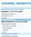 Download grátis Channel Marketing Budget Template DOC, XLS ou PPT template gratuito para ser editado com LibreOffice online ou OpenOffice Desktop online