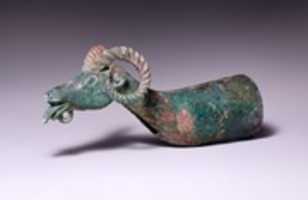 Free download Chariot Pole Ornament with Rams Head free photo or picture to be edited with GIMP online image editor