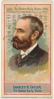 Free download Charles H. Taylor, The Boston Daily Globe, from the American Editors series (N1) for Allen & Ginter Cigarettes Brands free photo or picture to be edited with GIMP online image editor