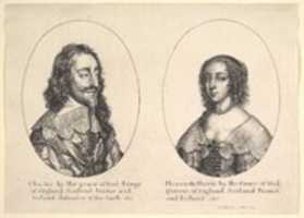 Download gratuito di foto o immagini gratuite di Carlo I e Henrietta Maria da modificare con l'editor di immagini online di GIMP