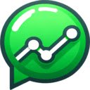 Chart Chat  screen for extension Chrome web store in OffiDocs Chromium