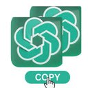 ChatGPT Copy Button Extension  screen for extension Chrome web store in OffiDocs Chromium