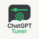 ChatGPT Tuner: Your ChatGPT Power Suite  screen for extension Chrome web store in OffiDocs Chromium