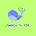 ChatPDF ChatGPT to PDF  screen for extension Chrome web store in OffiDocs Chromium