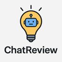 ChatReview  screen for extension Chrome web store in OffiDocs Chromium