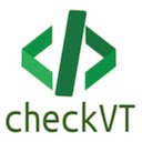 checkVT-Bildschirm für die Erweiterung des Chrome-Webshops in OffiDocs Chromium