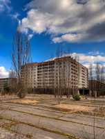 Téléchargement gratuit de Tchernobyl: Place de la ville de Pripyat (version HDR) photo ou image gratuite à modifier avec l'éditeur d'images en ligne GIMP