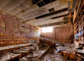 Kostenloser Download von Chernobyl: Pripyat Palace of Culture (HDR-Version) Kostenloses Foto oder Bild zur Bearbeitung mit GIMP Online-Bildbearbeitung