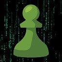 Экран Chess Digital Rain для расширения интернет-магазина Chrome в OffiDocs Chromium