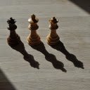Chess piece and shadow  screen for extension Chrome web store in OffiDocs Chromium