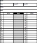 Descărcați gratuit șablonul Chess Score Sheet 2 DOC, XLS sau PPT pentru a fi editat gratuit cu LibreOffice online sau OpenOffice Desktop online