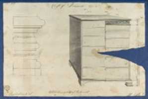 Free download Chest of Drawers, from Chippendale Drawings, Vol. II free photo or picture to be edited with GIMP online image editor