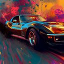 Chevrolet Corvette Live Wallpaper  screen for extension Chrome web store in OffiDocs Chromium