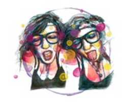 Free download chicas-disco-RGB free photo or picture to be edited with GIMP online image editor