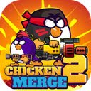 Chicken Merge 2 Merge chickens to build a powerful defense!  screen for extension Chrome web store in OffiDocs Chromium