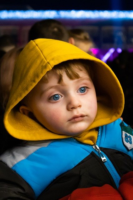 Kostenloser Download Kinderjungenporträt blaue Augen Kinderfreies Bild, das mit dem kostenlosen Online-Bildeditor GIMP bearbeitet werden kann