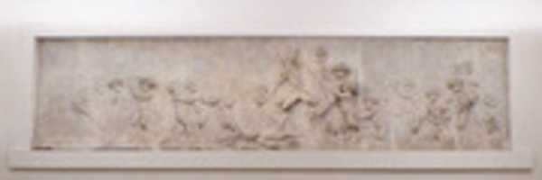 Free download Children and satyr children leading a goat to sacrifice (part of a group) free photo or picture to be edited with GIMP online image editor