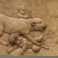 Free download Children and satyr children with a pantheress and her cubs free photo or picture to be edited with GIMP online image editor