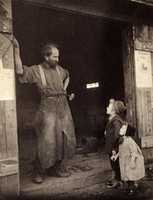 Free download children_talk_to_blacksmith_1900 free photo or picture to be edited with GIMP online image editor