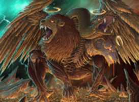 Free download Chimera Of Calamity_MTG Illustration free photo or picture to be edited with GIMP online image editor