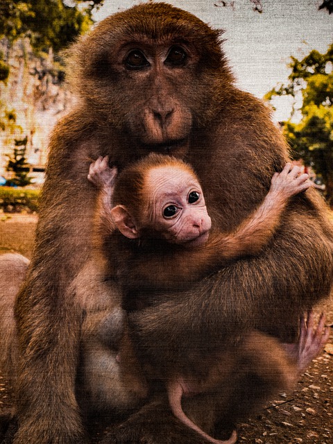 دانلود رایگان عکس میمون نخستی میمون شامپانزه برای ویرایش با ویرایشگر تصویر آنلاین رایگان GIMP