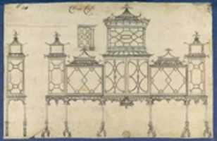 Free download China Case, from Chippendale Drawings, Vol. II free photo or picture to be edited with GIMP online image editor