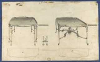 Free download China Tables, from Chippendale Drawings, Vol. II free photo or picture to be edited with GIMP online image editor