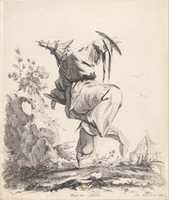 Free download Chinese Dancer, from Livre de Chinois (Book of Chinoiserie) free photo or picture to be edited with GIMP online image editor
