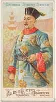 Free download Chinese Short Sword, from the Arms of All Nations series (N3) for Allen & Ginter Cigarettes Brands free photo or picture to be edited with GIMP online image editor