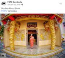 Free download Chinese temple in Takhmao free photo or picture to be edited with GIMP online image editor