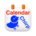 Chirp Calendar  screen for extension Chrome web store in OffiDocs Chromium