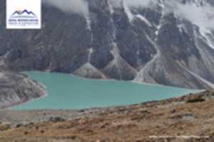 Free download Cholache Lake On The Way To Chola Pass free photo or picture to be edited with GIMP online image editor