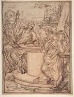 Free download Christ and the Samaritan Woman at the Well. free photo or picture to be edited with GIMP online image editor