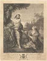Free download Christ Appearing to Mary in the Garden free photo or picture to be edited with GIMP online image editor