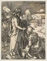 Free picture Christ Appearing to Mary Magdalen,  from The Small Passion to be edited by GIMP online free image editor by OffiDocs