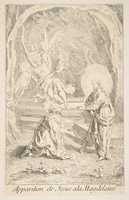 Free download Christ appearing to Mary Magdelen free photo or picture to be edited with GIMP online image editor