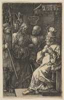Free download Christ before Caiaphas, from The Passion free photo or picture to be edited with GIMP online image editor