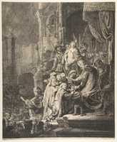 Free download Christ Before Pilate:  the large plate free photo or picture to be edited with GIMP online image editor