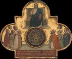 Free download Christ Enthroned with Saints free photo or picture to be edited with GIMP online image editor