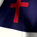 Christian Flag  screen for extension Chrome web store in OffiDocs Chromium
