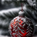 Free download Christmas Ball free illustration to be edited with GIMP online image editor